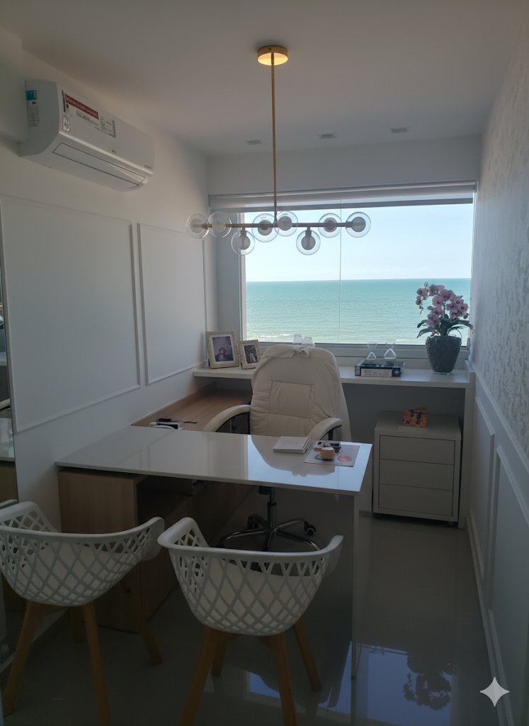 Consultório com vista para o mar